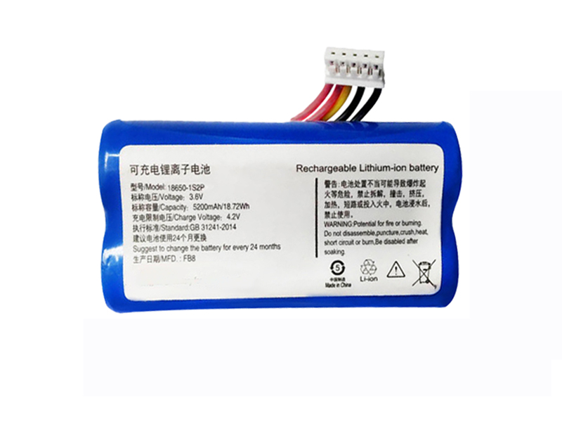 Battery 18650-1S2P