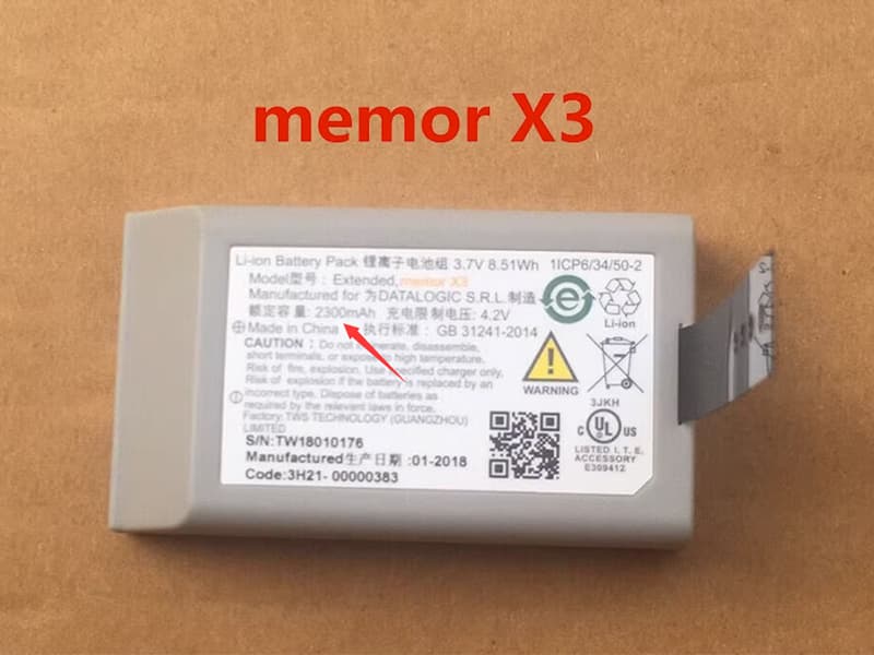 Battery Extended-memor-X3