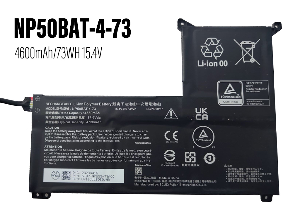 Battery NP50BAT-4-73