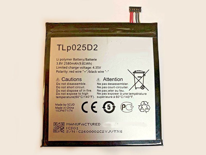 Battery TLp025D2