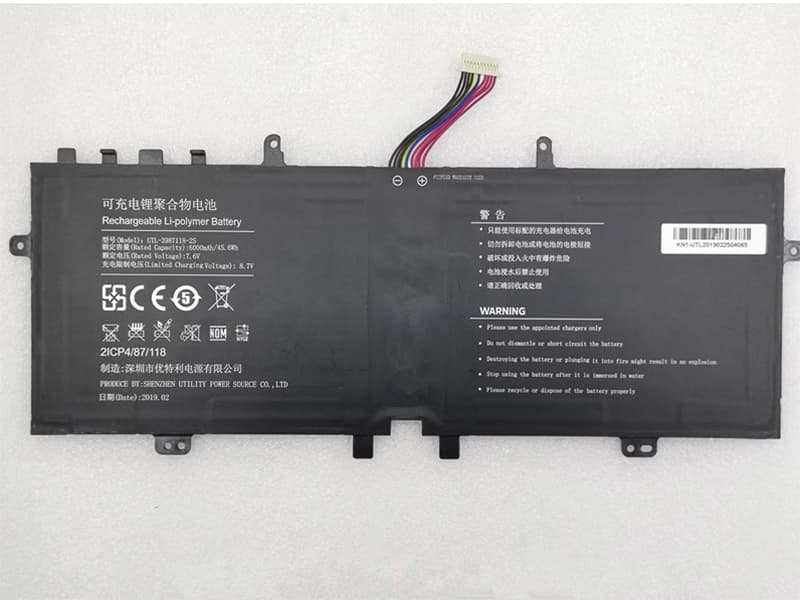 Battery UTL-3987118-2S